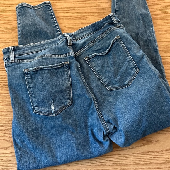 Abercrombie Curve Love High Rise Super Skinny Ankle Jeans - Picture 5 of 5